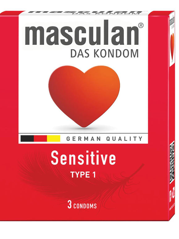 Musculan Sensitive Condoms - 3pcs