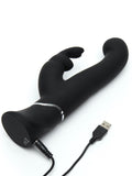 Happy Rabbit G-Spot Stroking Vibrator - Black