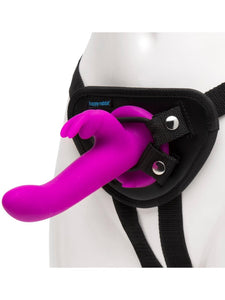 Happy Rabbit Rechargeable Vibrating Strap-On Harness Set