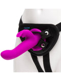 Happy Rabbit Rechargeable Vibrating Strap-On Harness Set
