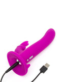 Happy Rabbit Rechargeable Vibrating Strap-On Harness Set